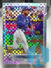 2022 Topps Chrome X-Fractor Wander Franco #35 Tampa Bay Rays